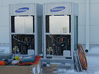 Kunszentmárton - Samsung DVM moduláris klímarendszer telepítése